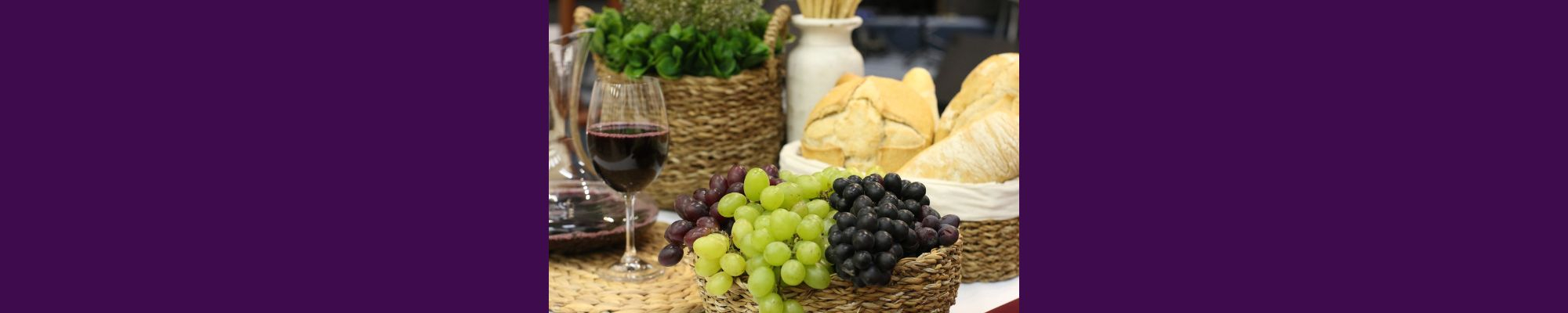 Bread and grapes