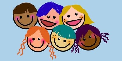 Happy Children's Faces